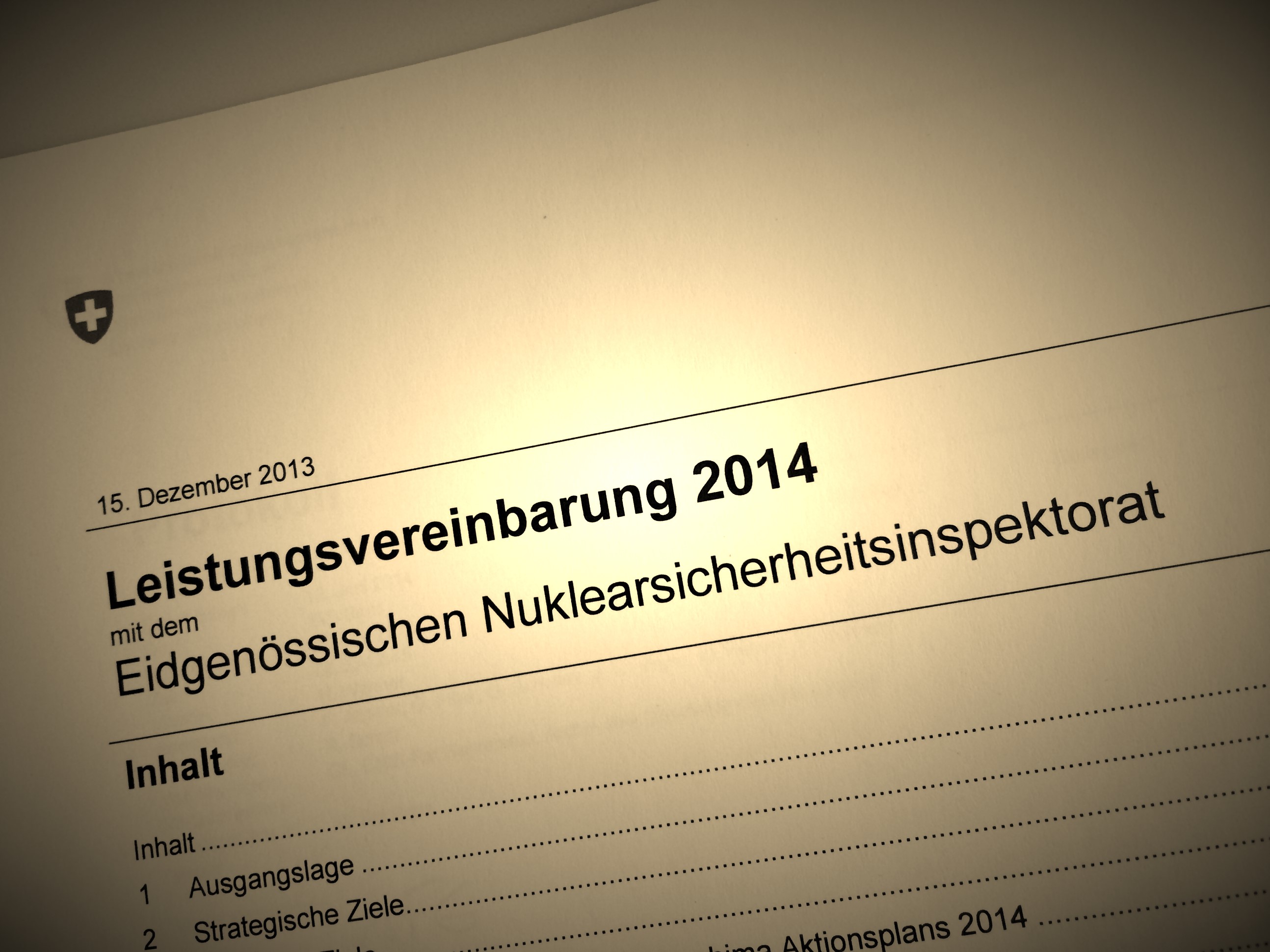 Leistungsvereinbarung 2014